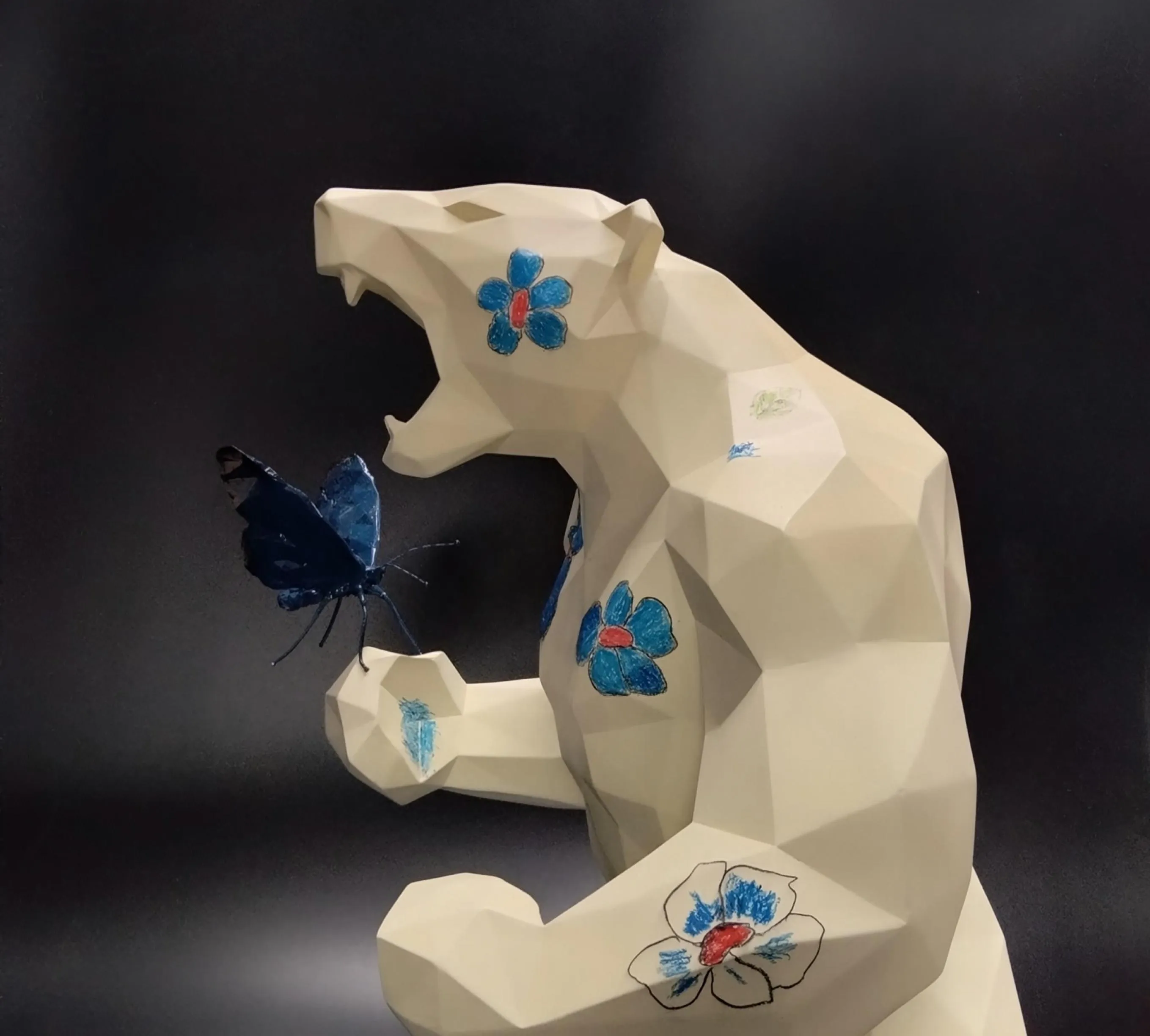 The Blue Butterfly beside The Young King — Spring III